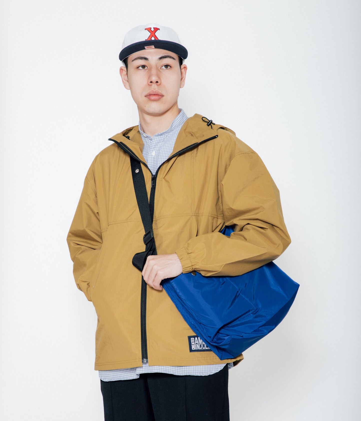 JULY NINE ''FULL ZIP HOODIE'' (ORANGE)