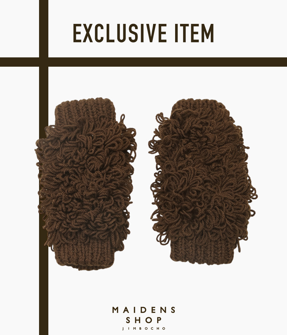 MAYDI ''BRUMA MITTENS'' (DARK BROWN)