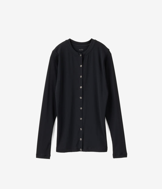 【予約販売】DAWN ''NO.3 HAORI WITH SNAP BUTTONS'' (BLACK)