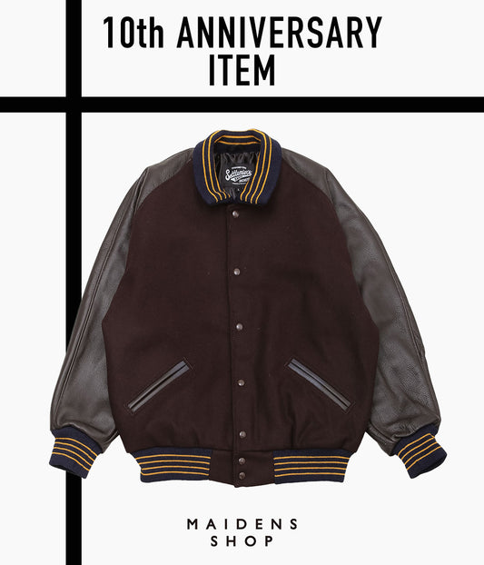 SILLAGE×SETTLEMIER'S ``VARSITY JACKET'' (BROWN)