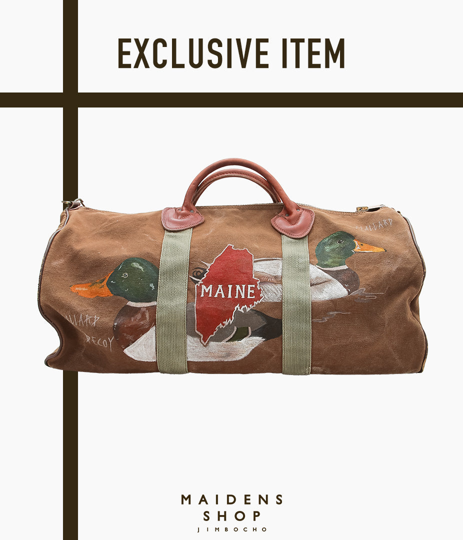 TAKURO NAKAMURA ''HANDPAINTED LL BEAN BOSTON16'' (BROWN)