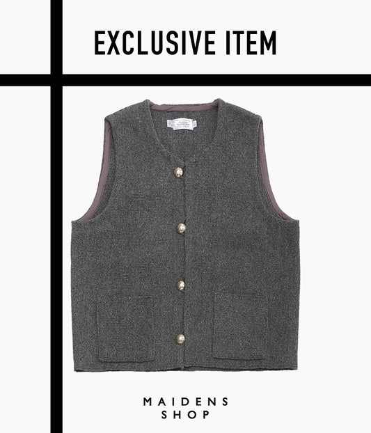 TRUJILLO'S ''CHIMAYO VEST FOR MAIDENS SHOP'' (DARK GRAY)