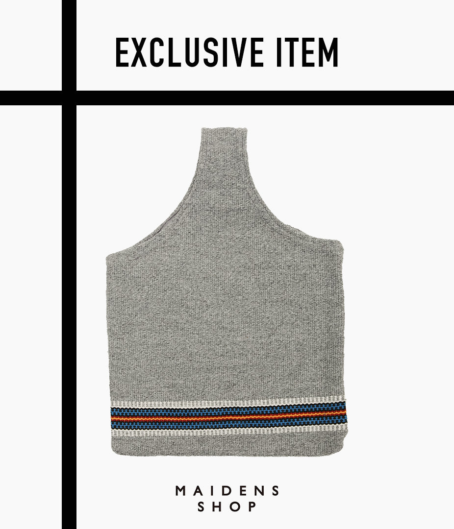 TRUJILLO'S ''CHIMAYO BAG FOR MAIDENS SHOP'' (MEDIUM GRAY×TURQUOISE)