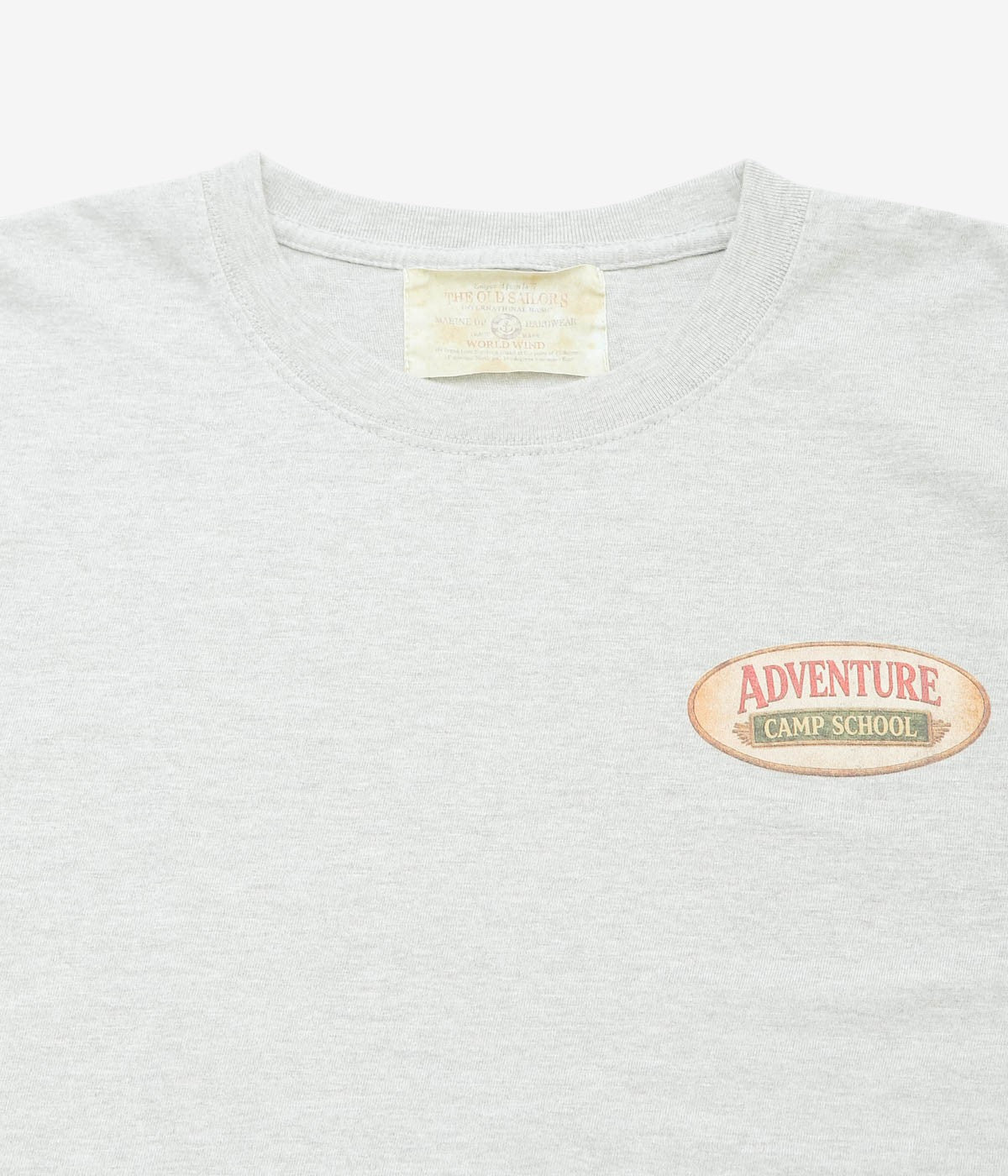 ADVENTURE CAMP "BOAT TEE" (GREY)