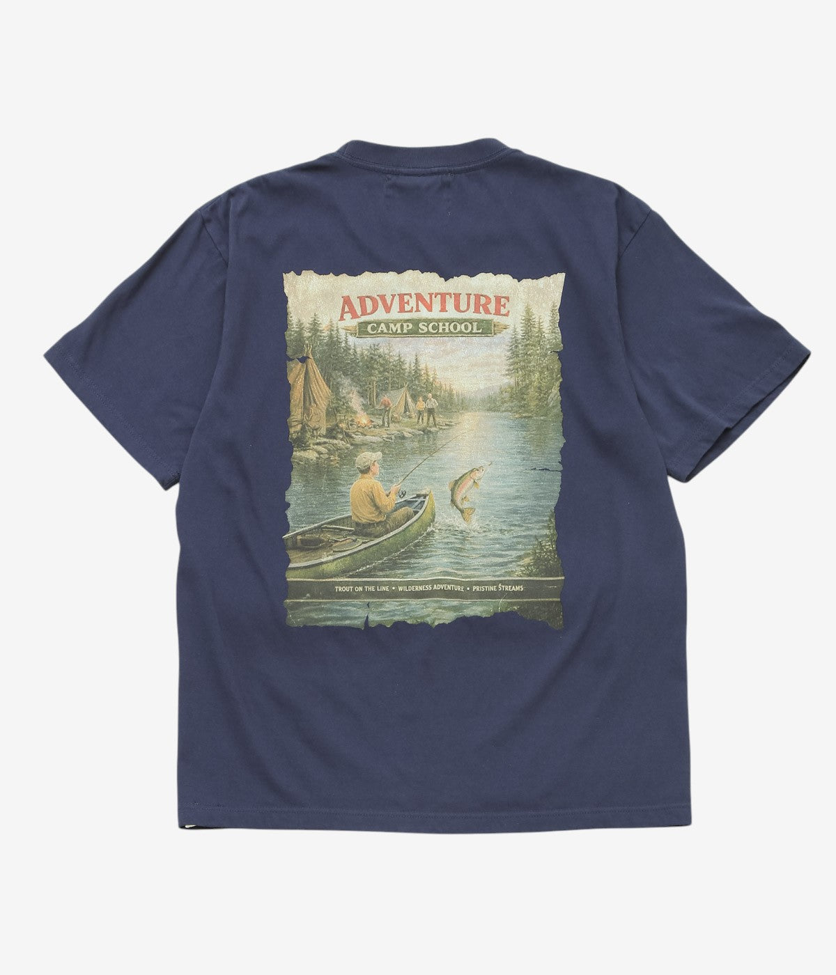 ADVENTURE CAMP "BOAT TEE" (NAVY)