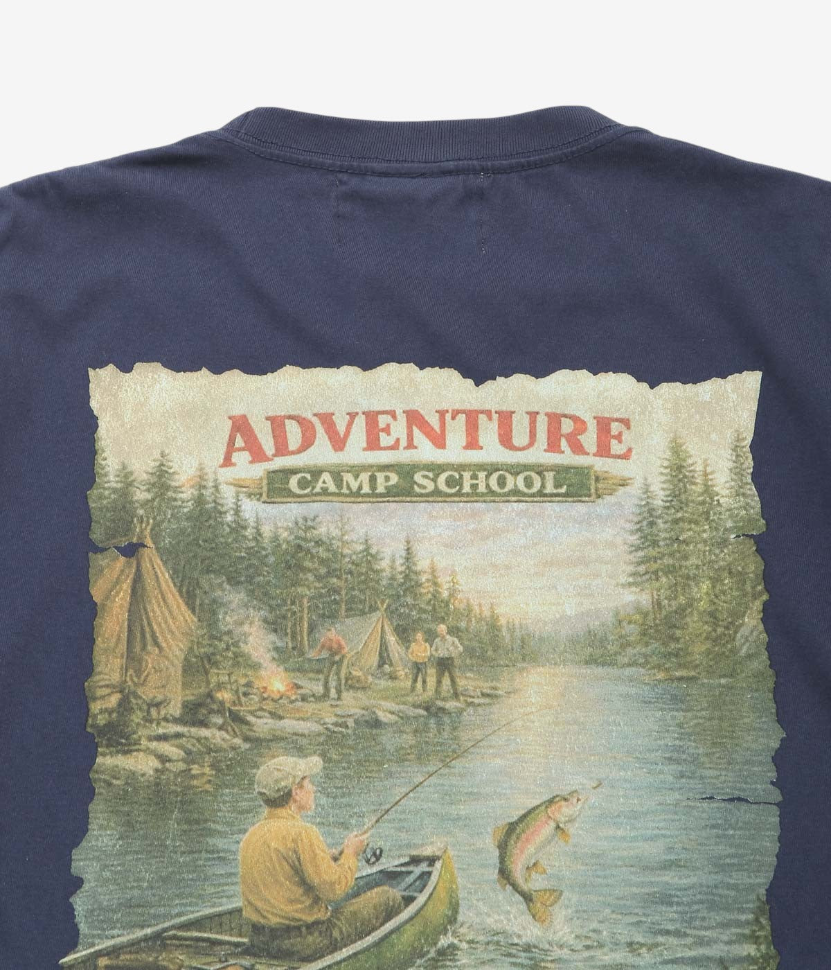 ADVENTURE CAMP "BOAT TEE" (NAVY)