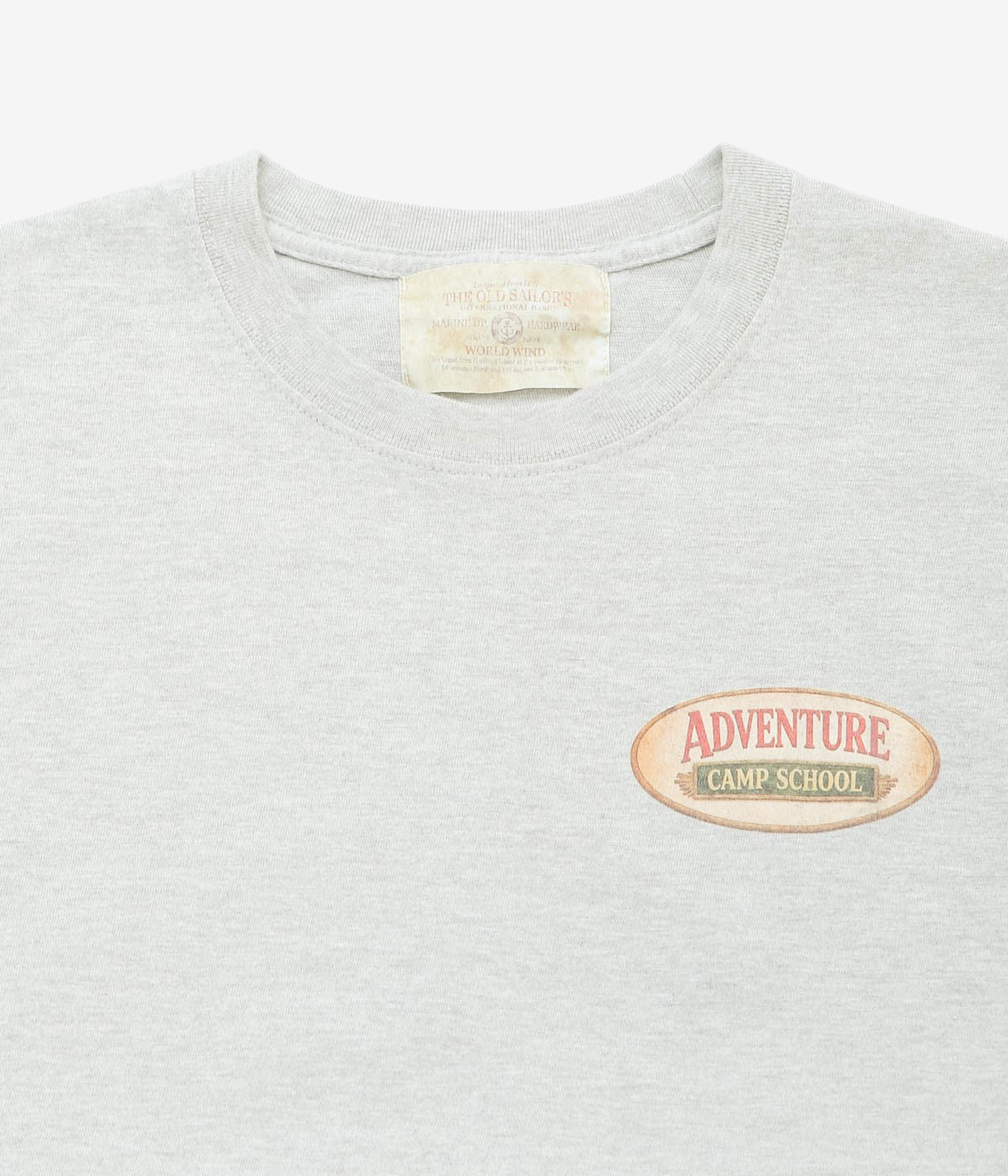 ADVENTURE CAMP "FISHING TEE" (GREY)