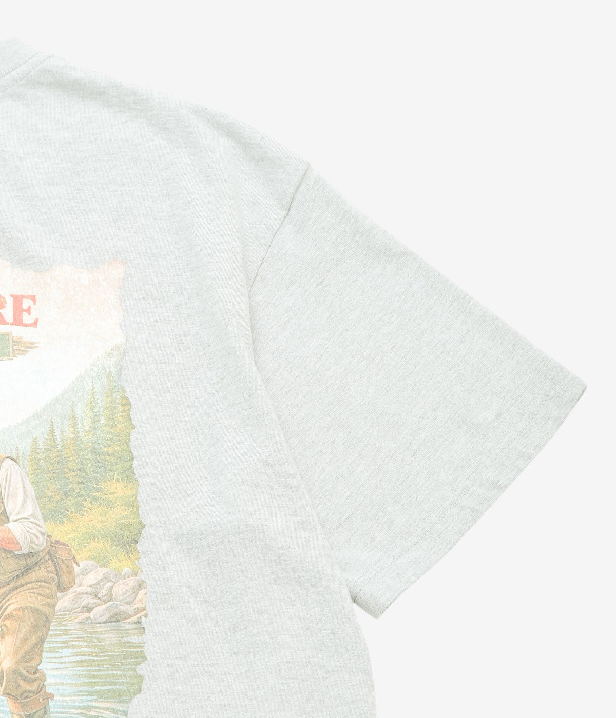 ADVENTURE CAMP "FISHING TEE" (GREY)
