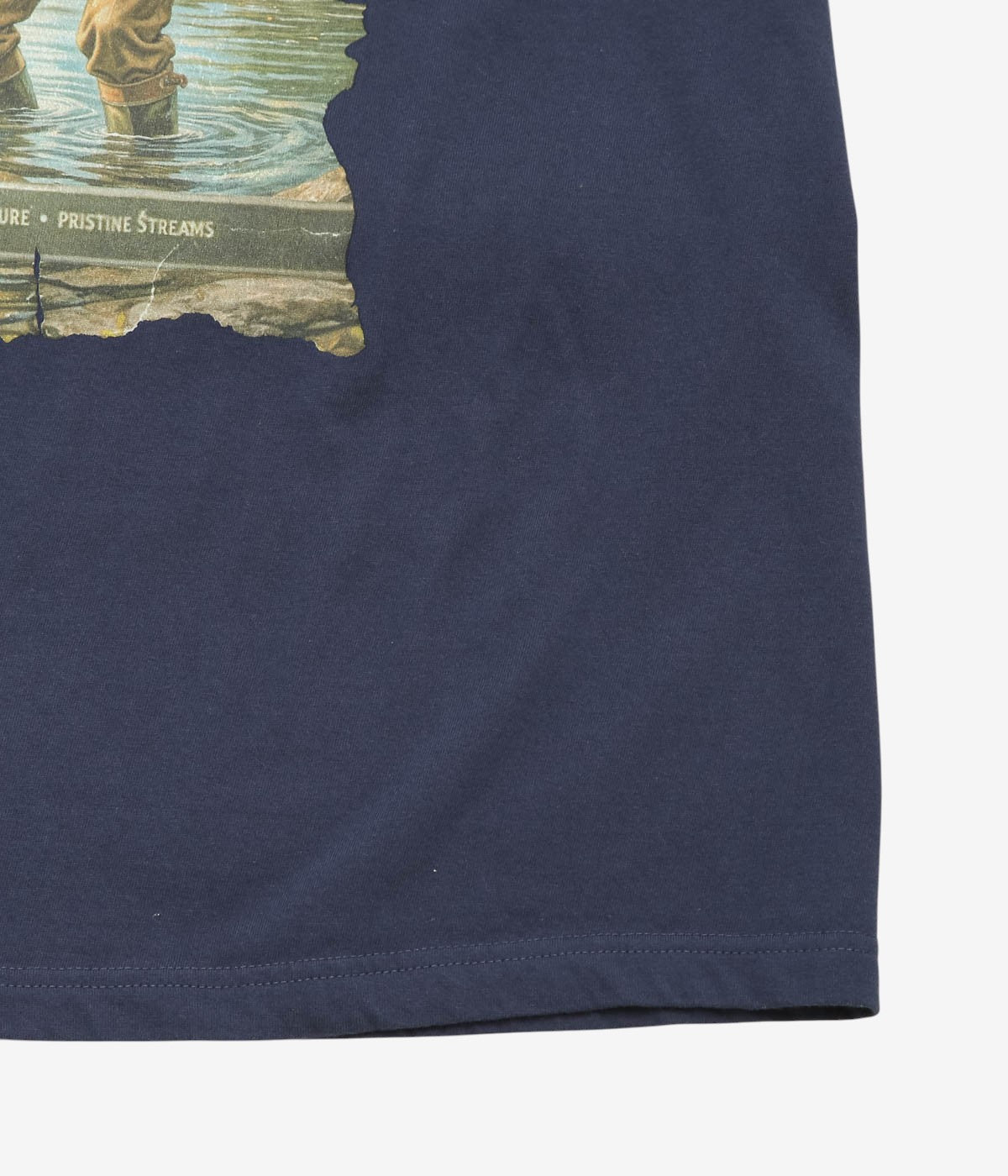 ADVENTURE CAMP "FISHING TEE" (NAVY)