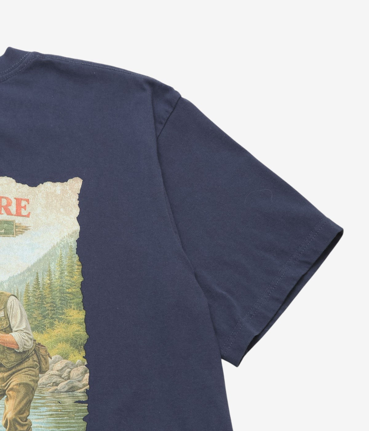 ADVENTURE CAMP "FISHING TEE" (NAVY)