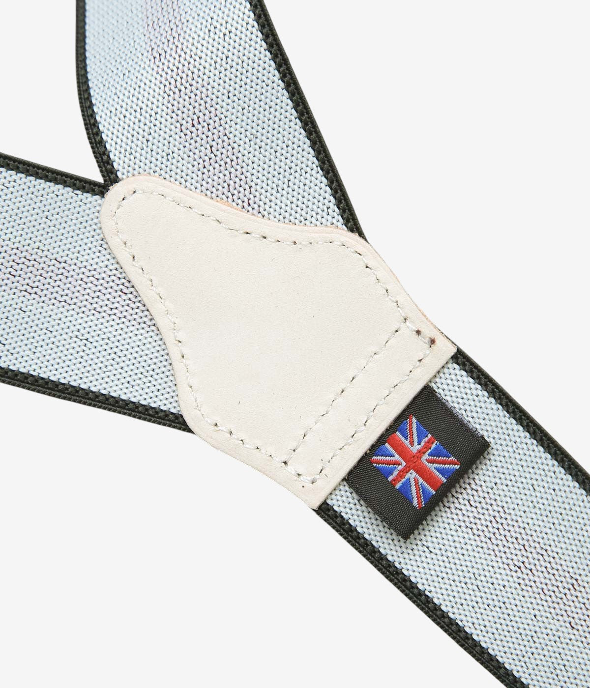 ALBERT THURSTON ''TWO IN ONE｜ELASTIC 35MM'' (KHAKI STRIPE)