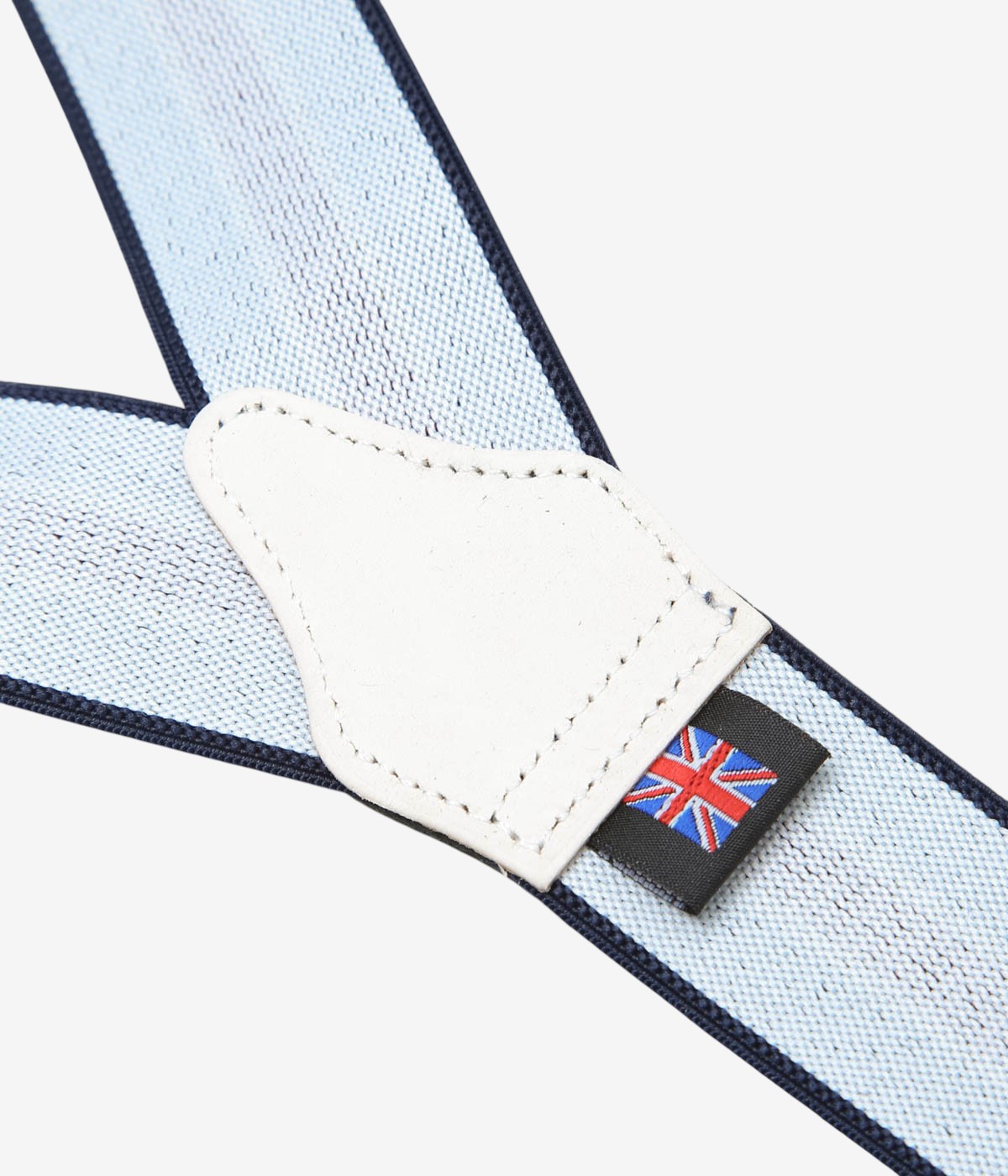 ALBERT THURSTON ''TWO IN ONE｜ELASTIC 35MM'' (NAVY STRIPE)