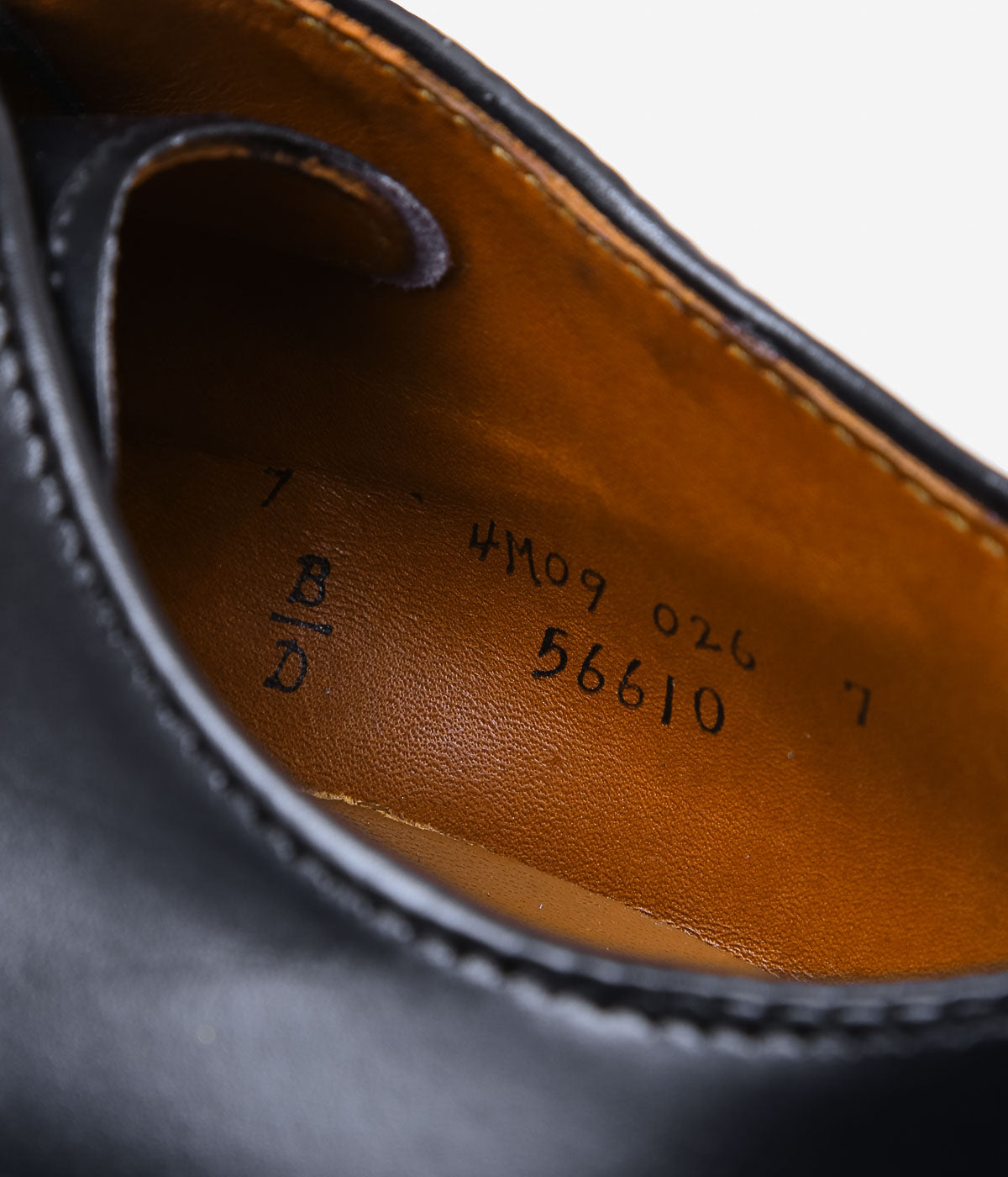 ALDEN ''CAP TOE OX(56610)'' (BLACK)