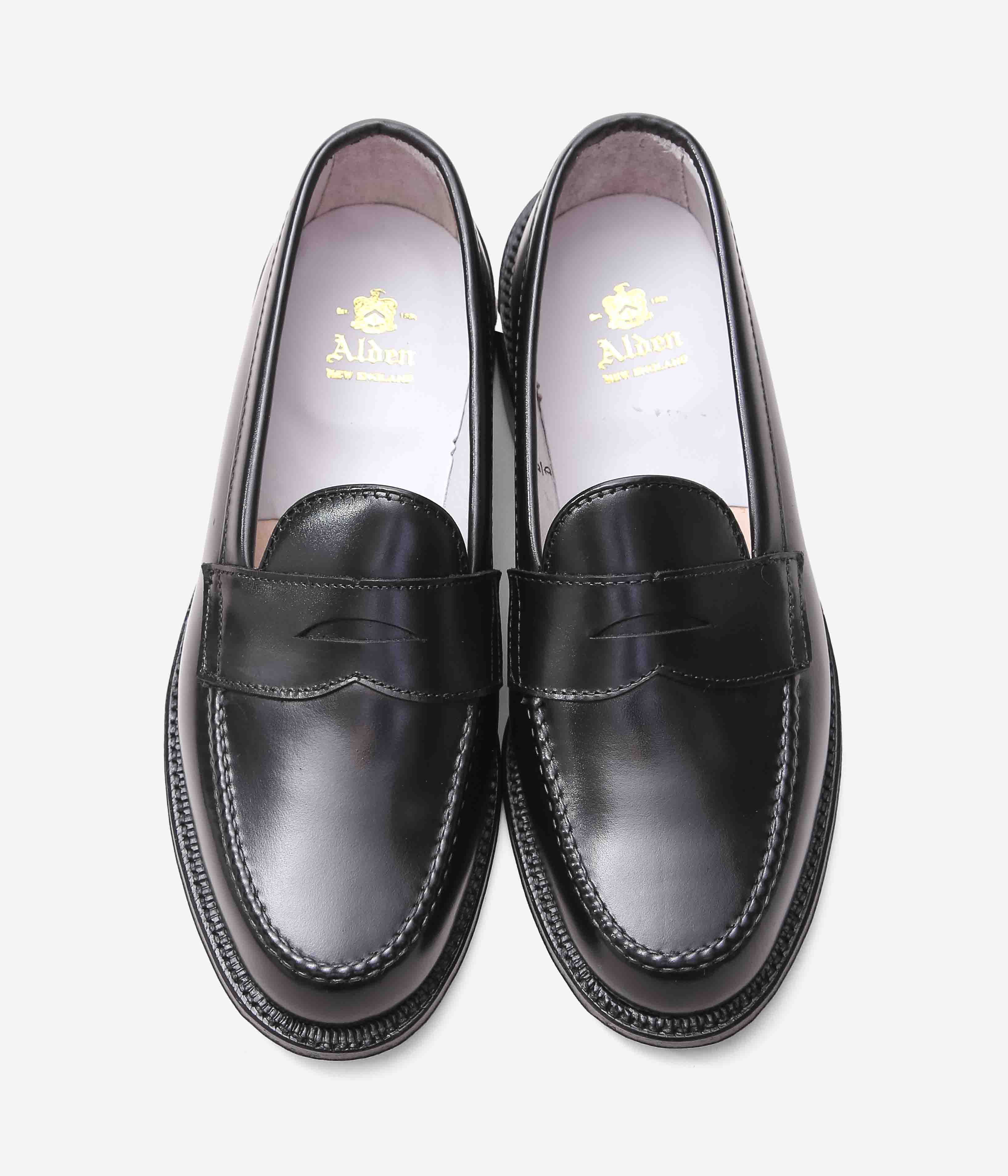 ALDEN ''PENNY LOAFER(981)'' (BLACK) – THE STORE BY MAIDENS
