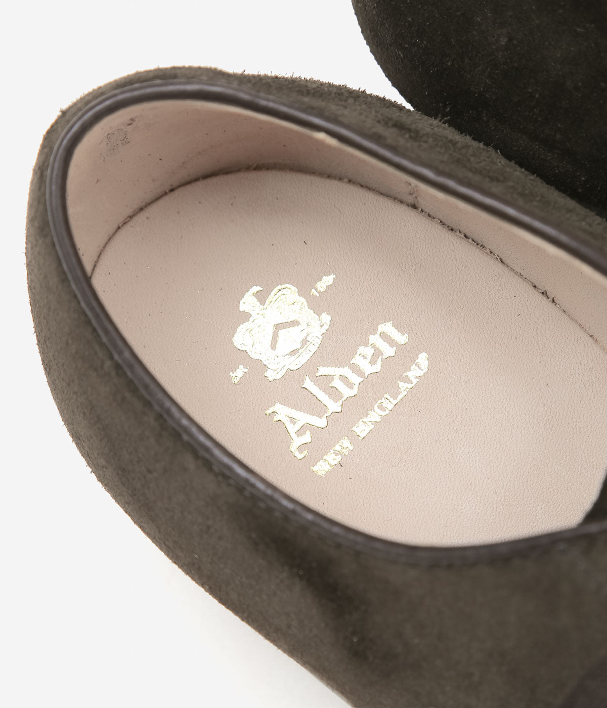 ALDEN ''V-TIP'' (LODEN SUEDE)