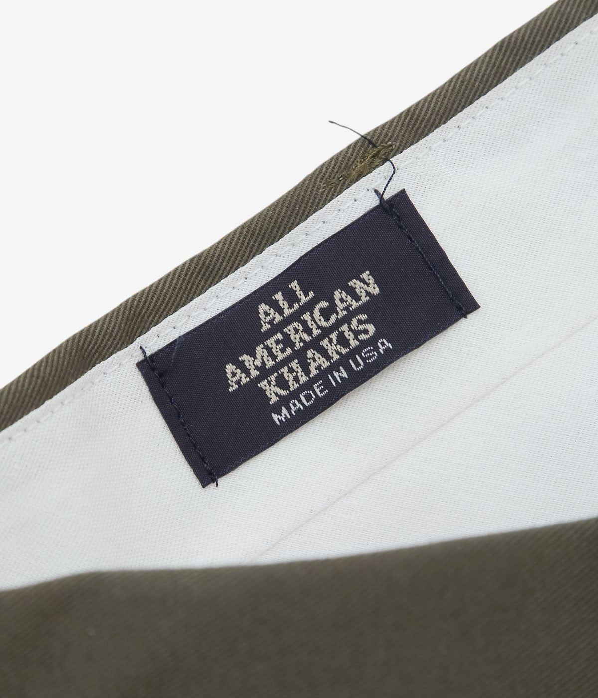 ALL AMERICAN KHAKIS "CRAMERTON TWILL SHORTS" (OLIVE)
