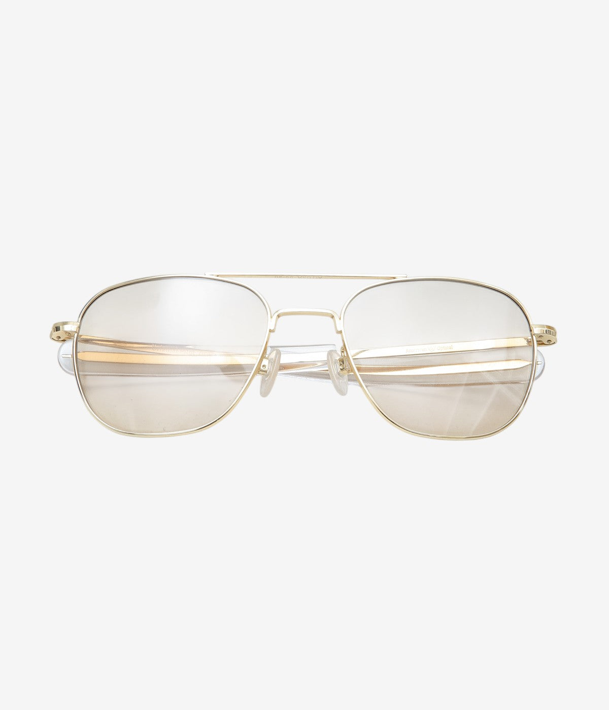 AMERICAN OPTICAL "ORIGINAL PILOT SUNGLASSES" (골드/브라운)