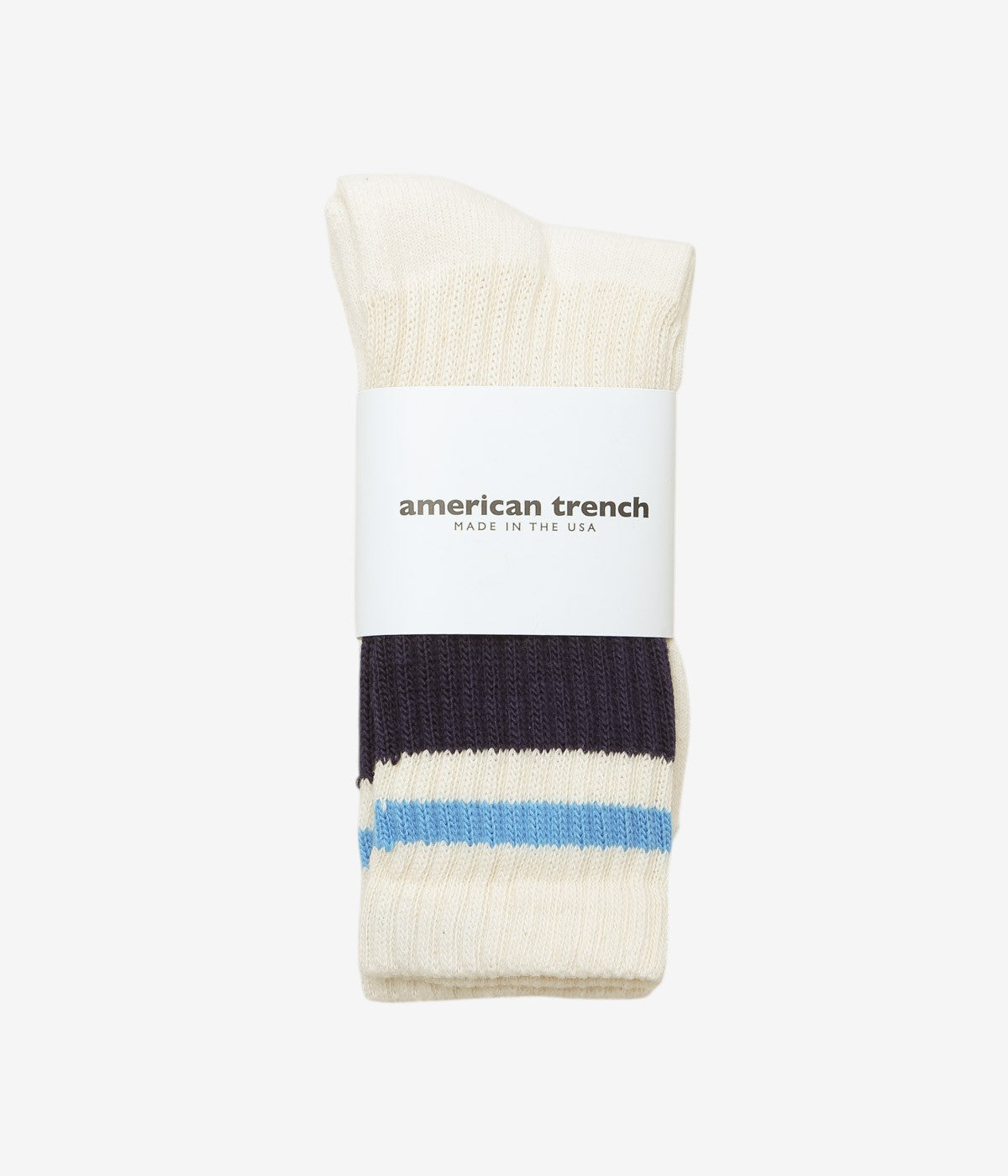 AMERICAN TRENCH "RETRO STRIPE" (네이비/컬러블루)