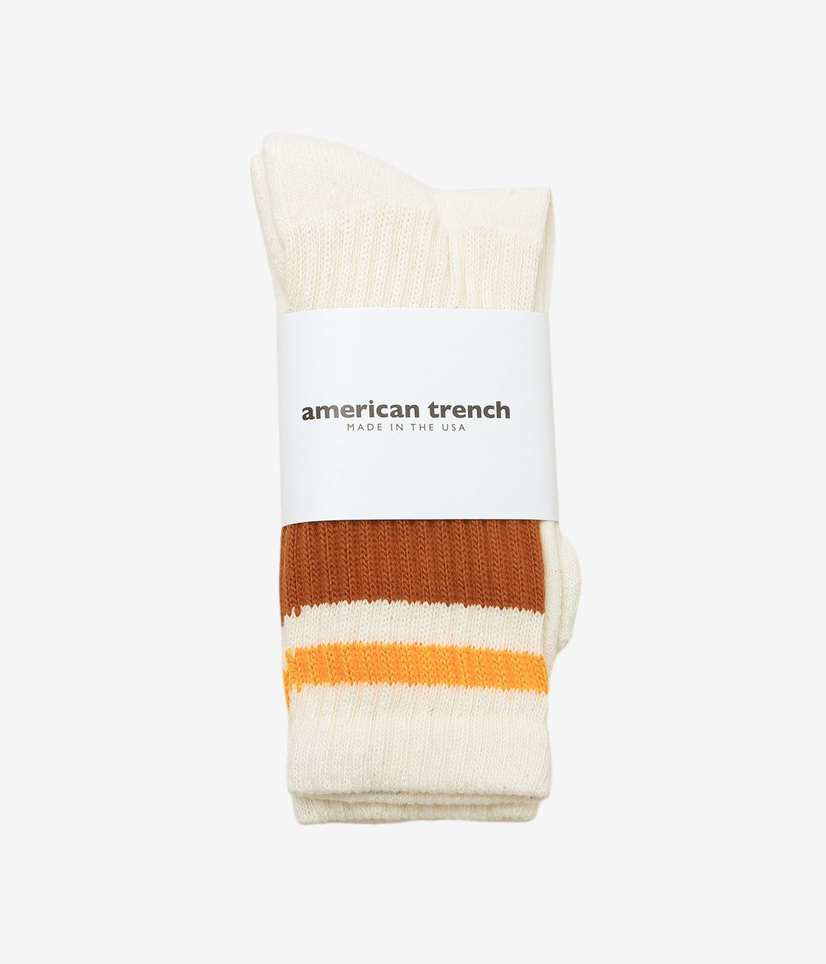 AMERICAN TRENCH "RETRO STRIPE" (TEXAS ORANGE/GOLD)