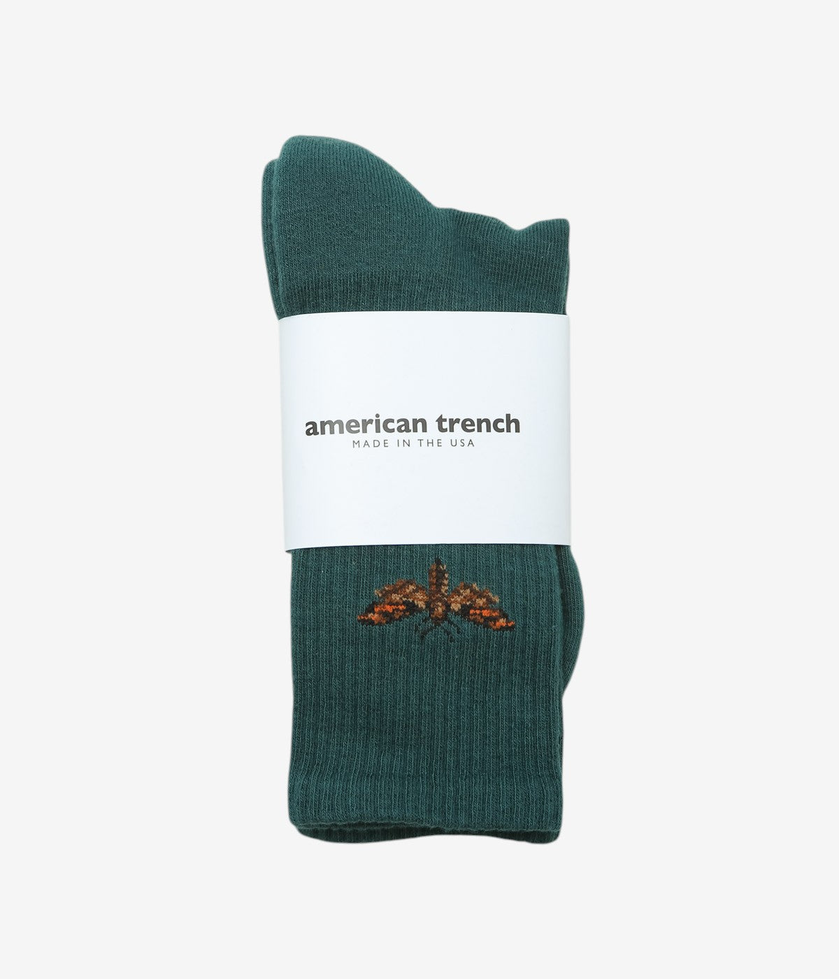 AMERICAN TRENCH "ZOO CREW" (TEAL MOTH)