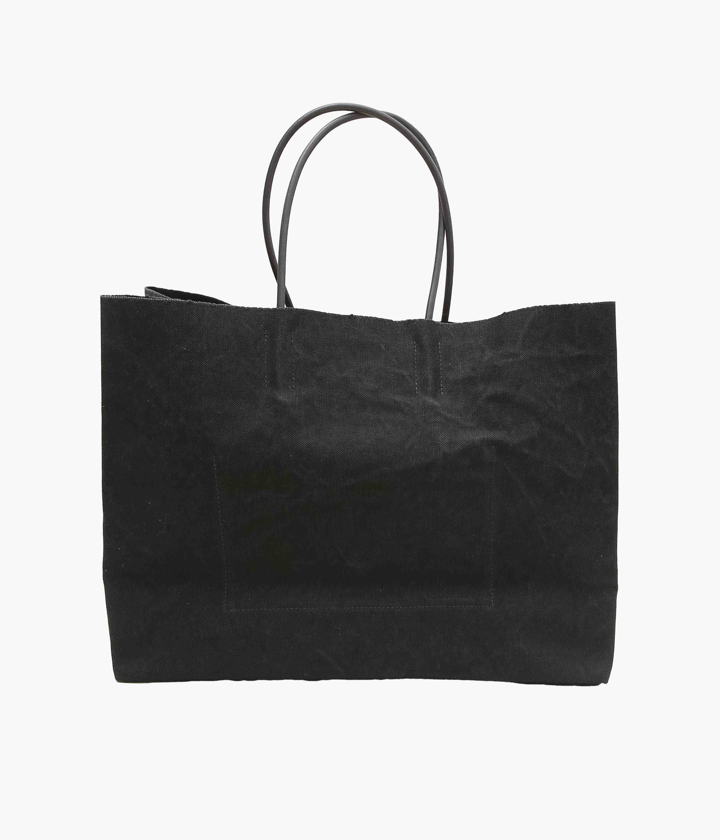 AMIACALVA ''PAPER BAG (Y)''(BLK)