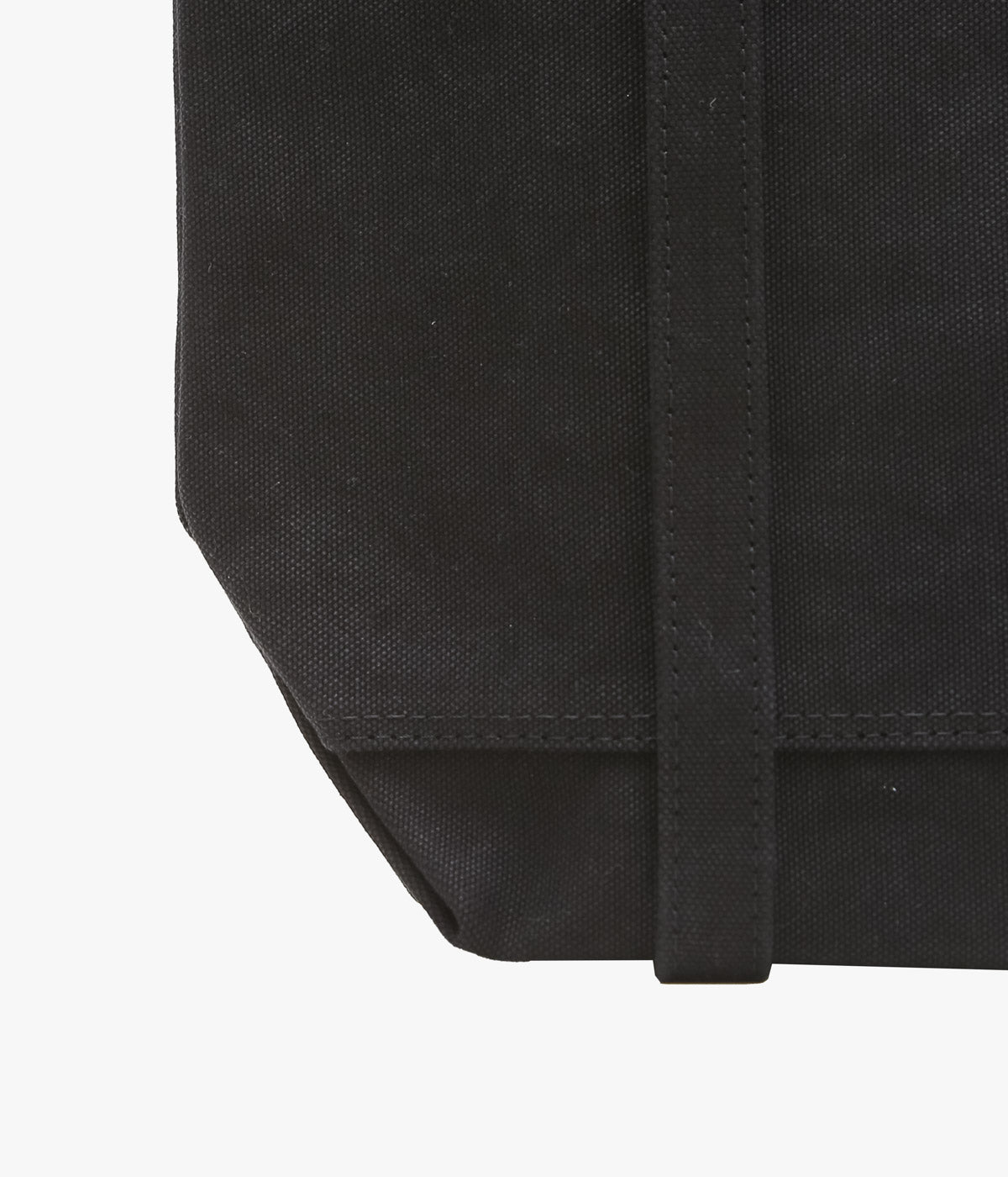 AMIACALVA ''WASHED CANVAS 4POCKETS TOTE (S)'' (BLK)