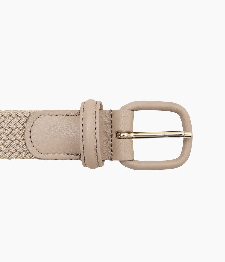 ANDERSON'S ''ELASTIC MESH BELT'' (BEIGE)