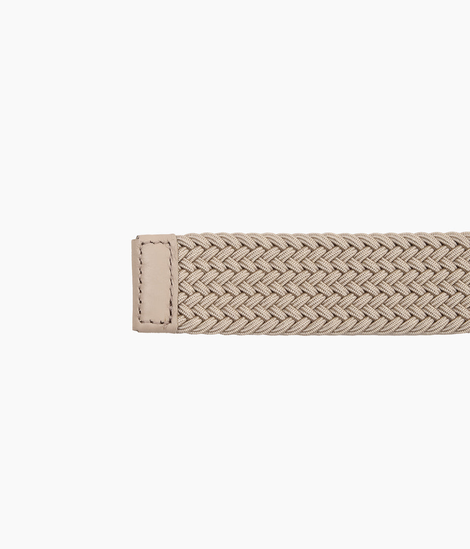 ANDERSON'S ''ELASTIC MESH BELT'' (BEIGE)