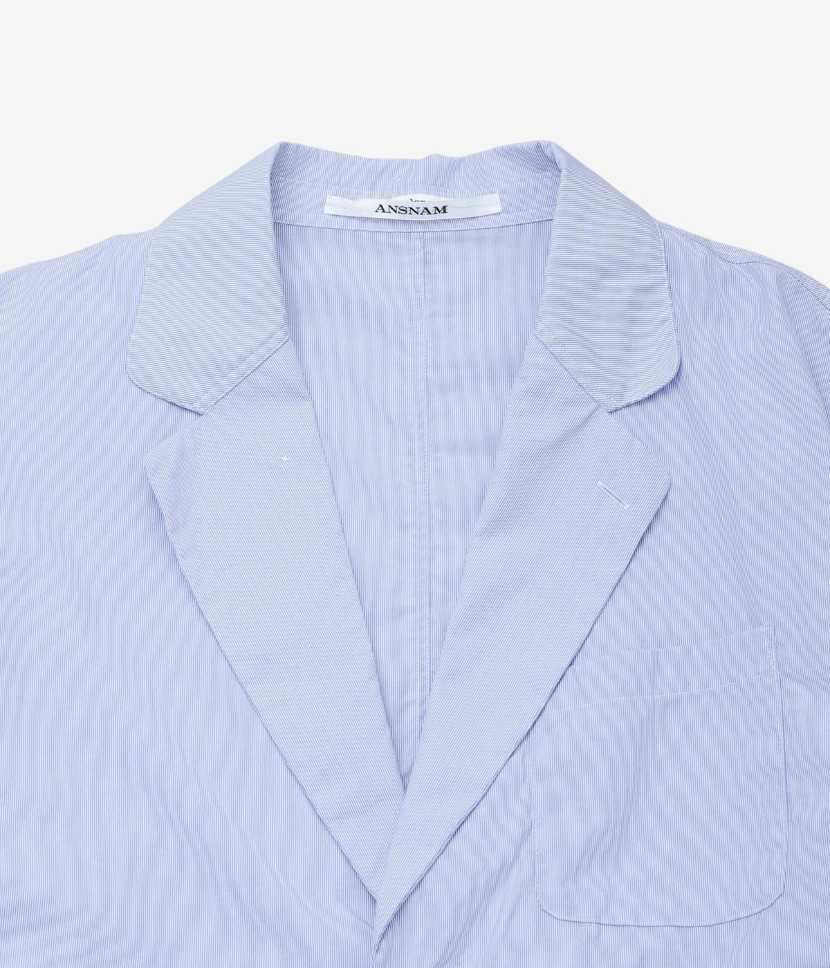 ANSNAM "BIG PA-JACKET" (BLUE PINSTRIPE)