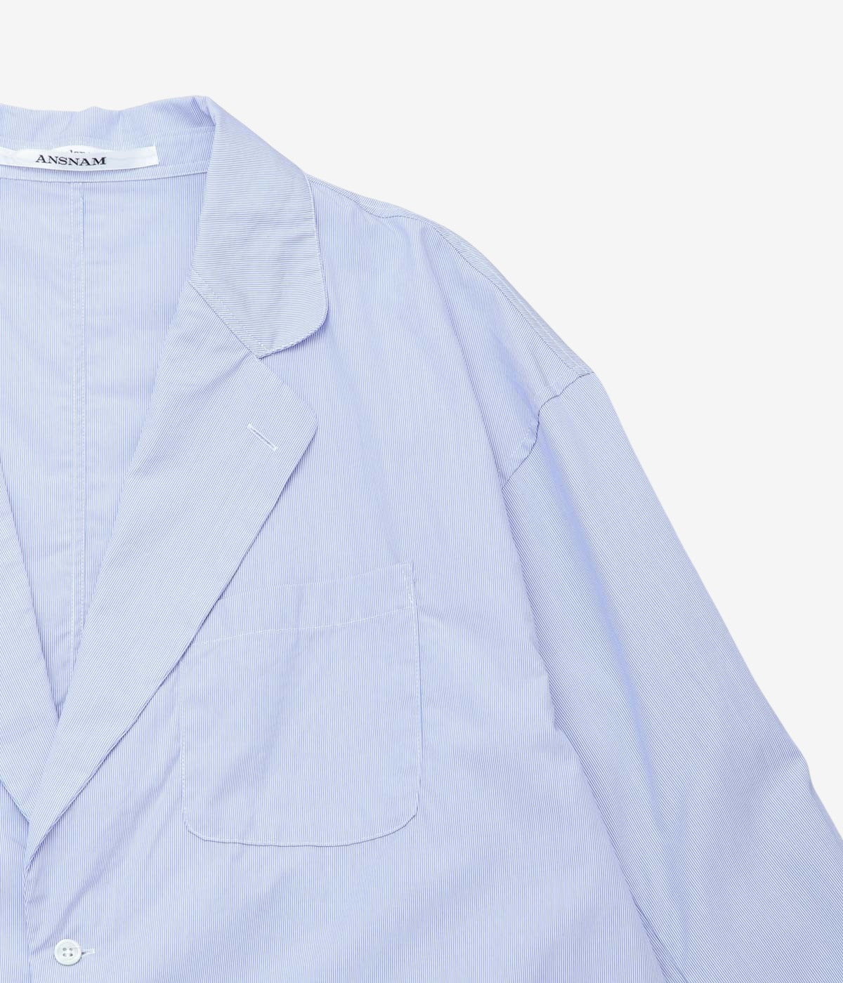 ANSNAM "BIG PA-JACKET" (BLUE PINSTRIPE)