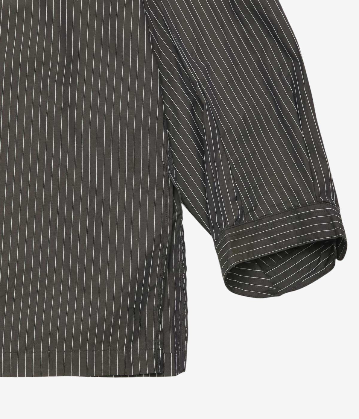 ANSNAM "BIG PA-JACKET｜BONFANTI" (BROWN PINSTRIPE)