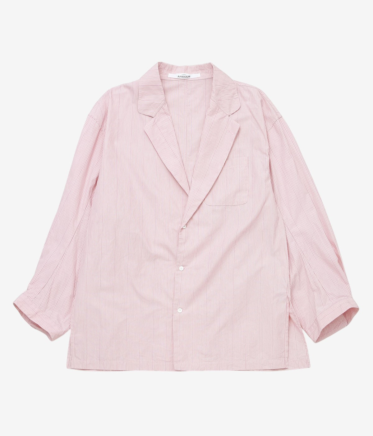 ANSNAM "BIG PA-JACKET" (PINK STRIPE)
