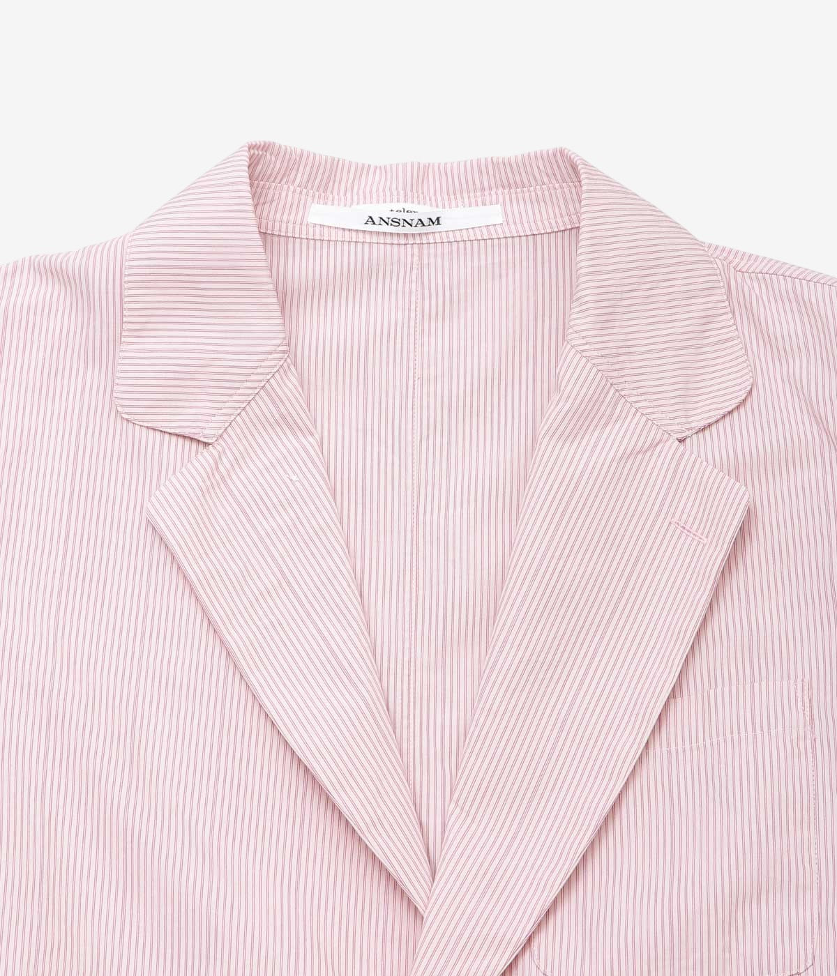 ANSNAM "BIG PA-JACKET" (PINK STRIPE)