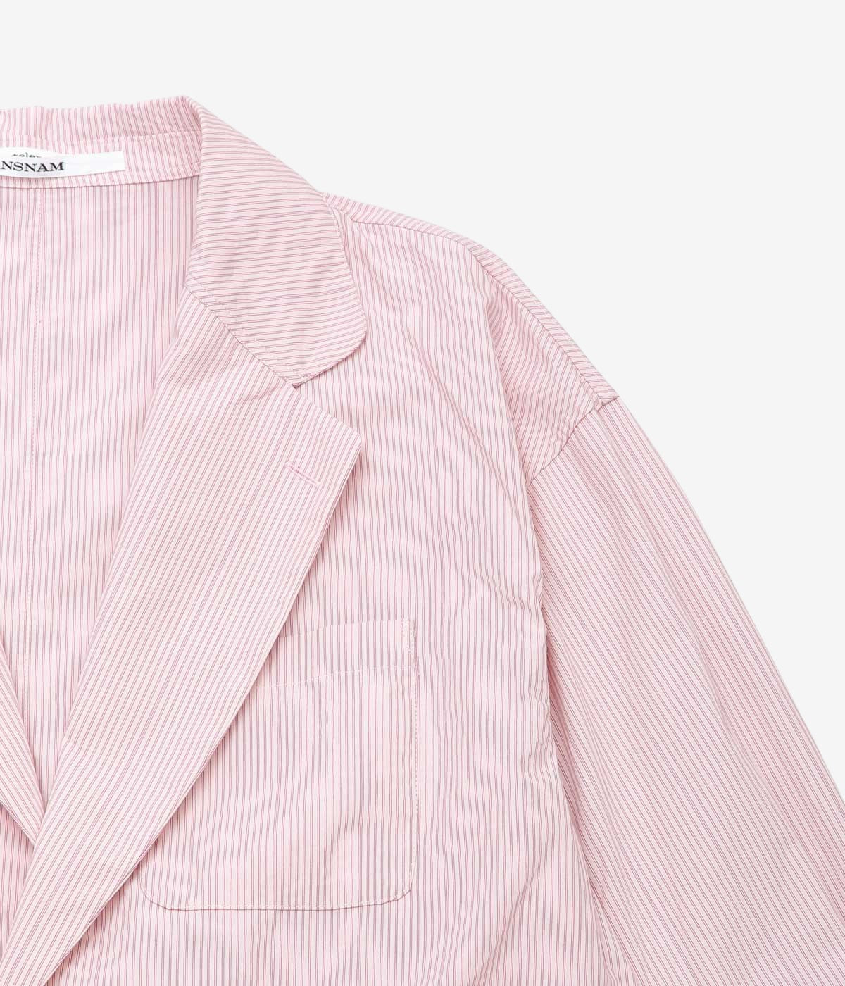 ANSNAM "BIG PA-JACKET" (PINK STRIPE)