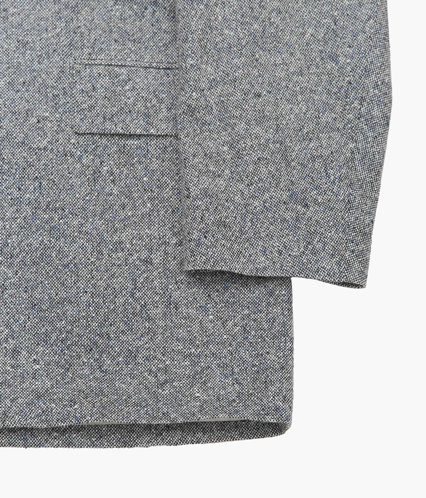 ANSNAM ''CASHMERE NEP JACKET'' (BLUE MIX)