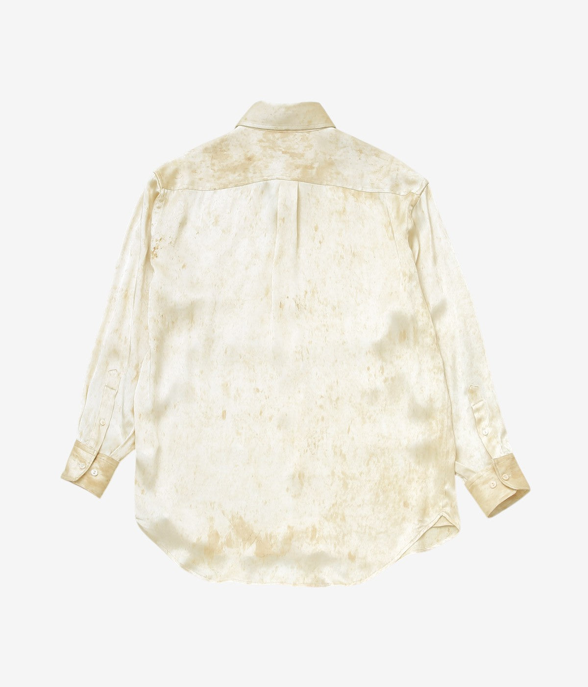 ANSNAM ''COLD DYED PLAIN SHIRT'' (BEIGE)