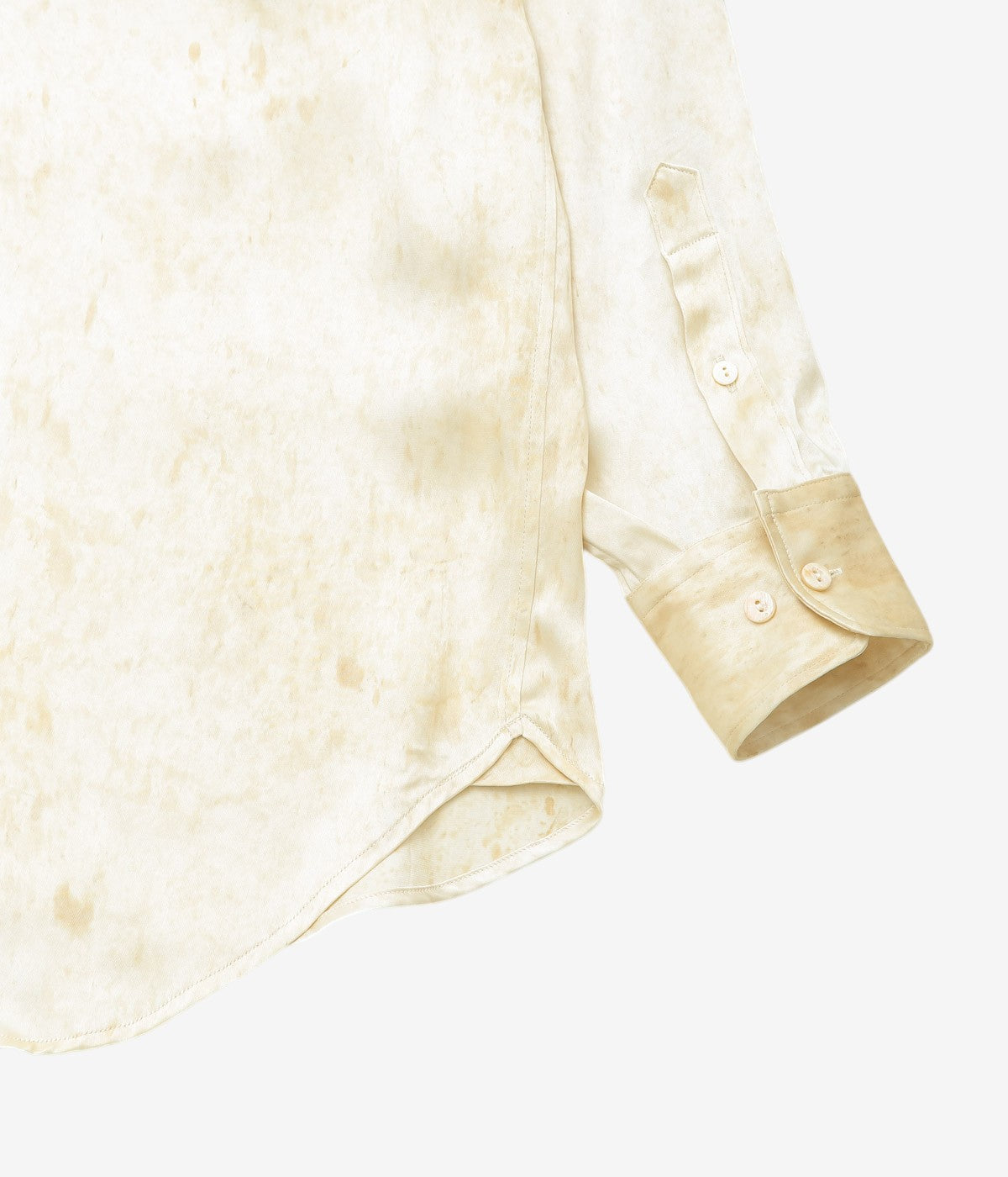 ANSNAM ''COLD DYED PLAIN SHIRT'' (BEIGE)
