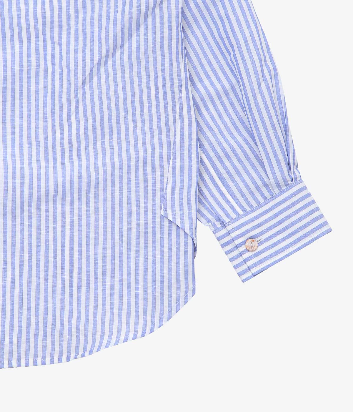 25SS ANSNAM CARLO RIVA オープンカラーシャツ ANSNAM / 牛飼いプルオーバーシャツ(LinenCotton<CARLO RIVA>/B