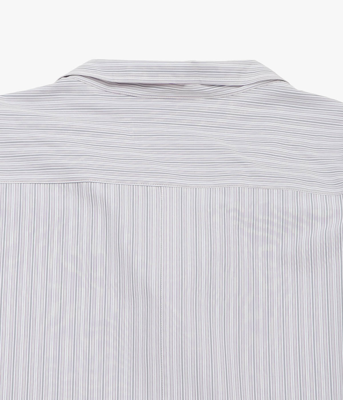 ANSNAM ''EX SHIRT｜DEADSTOCK'' (GREY×PINK STRIPE)