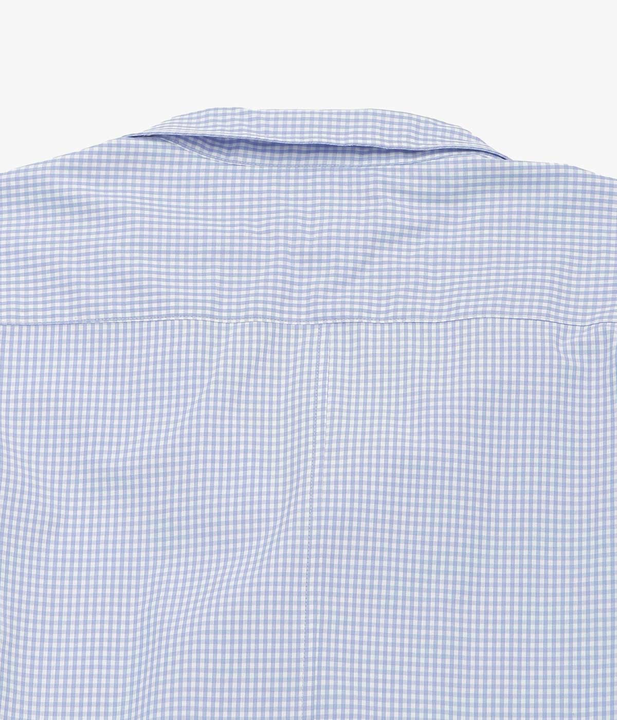 ANSNAM ''EX SHIRT｜DEADSTOCK'' (LIGHT BLUE GINGHAM CHECK)