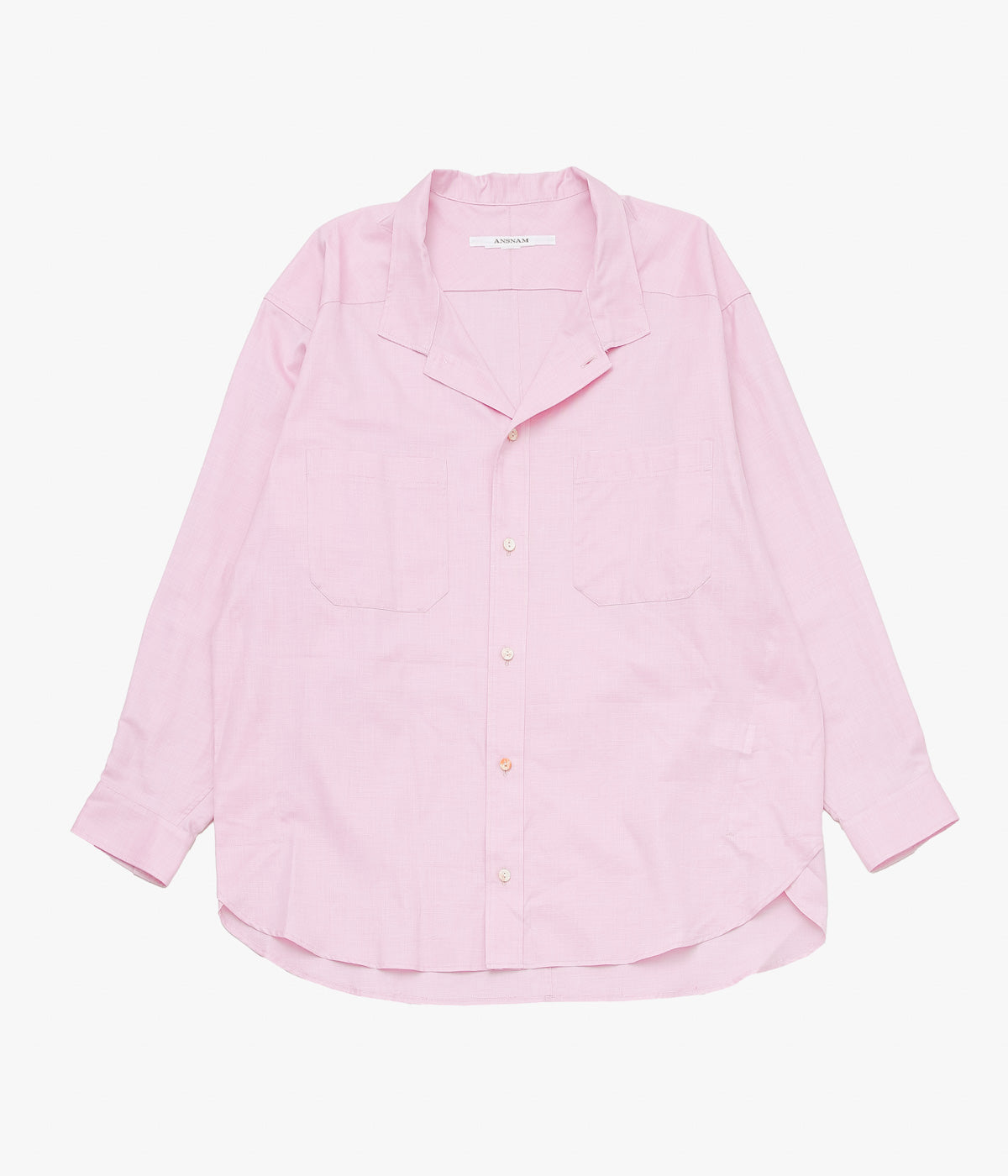 ANSNAM ''EX SHIRT｜BONFANTI'' (PINK)