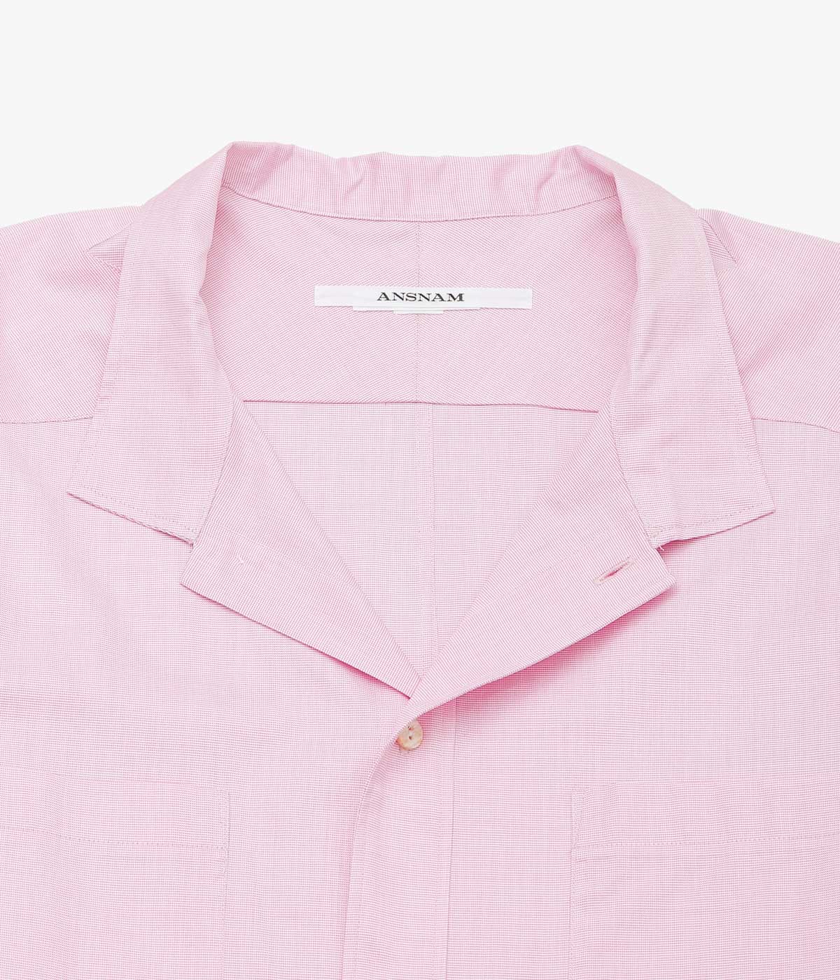 ANSNAM ''EX SHIRT｜BONFANTI'' (PINK)