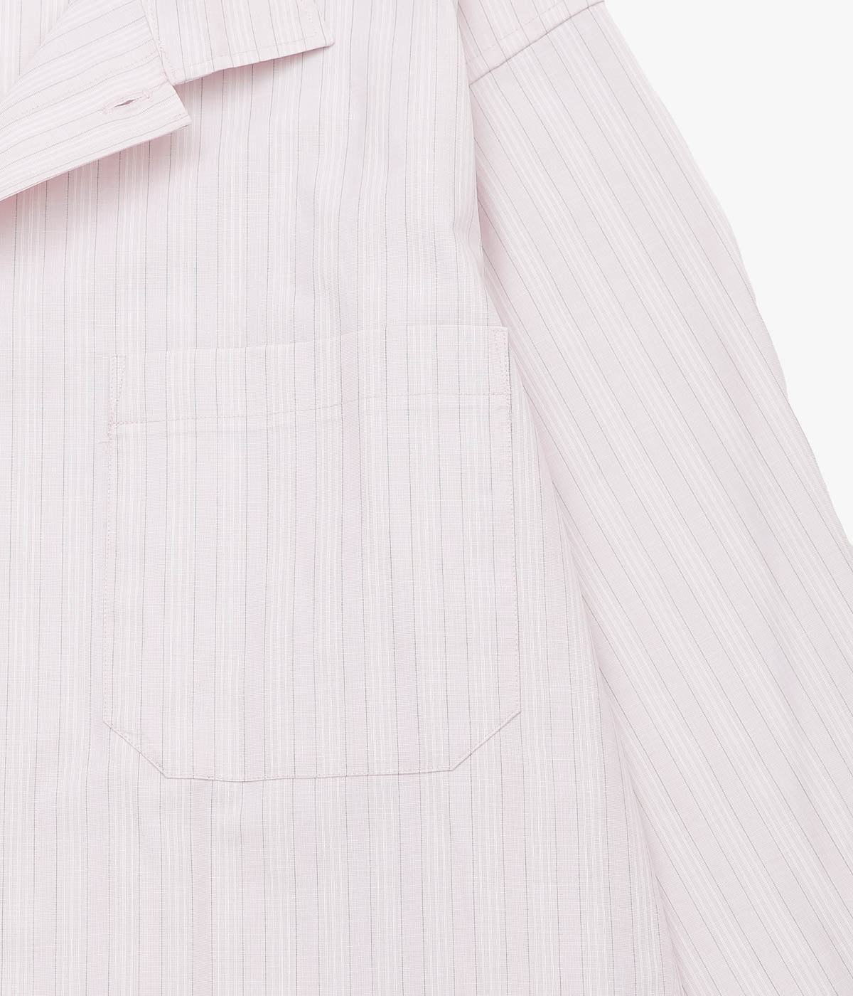 ANSNAM "EX SHIRT | DEADSTOCK" (SAND PINK STRIPE)