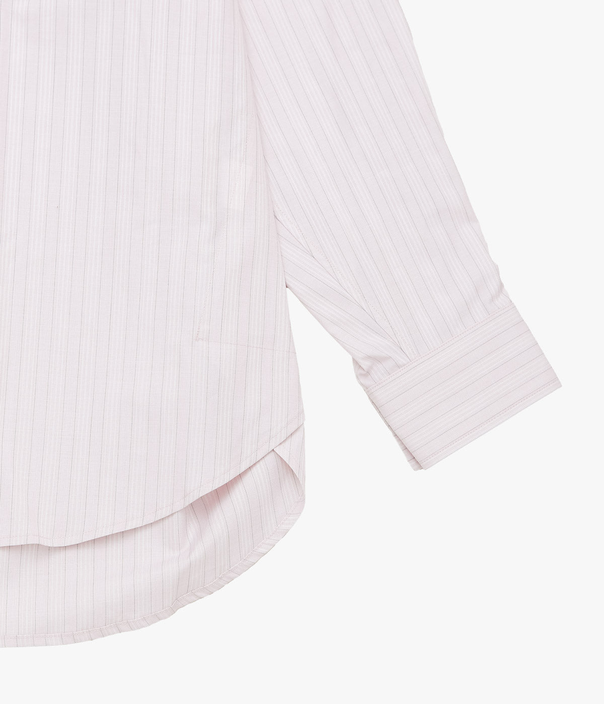 ANSNAM "EX SHIRT | DEADSTOCK" (SAND PINK STRIPE)