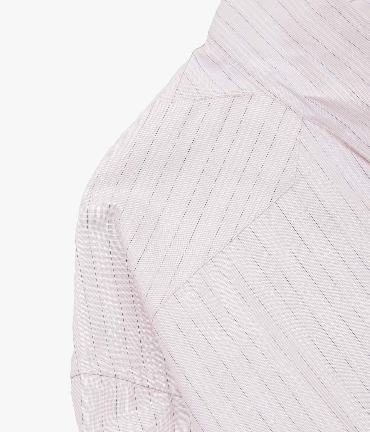 ANSNAM "EX SHIRT | DEADSTOCK" (SAND PINK STRIPE)