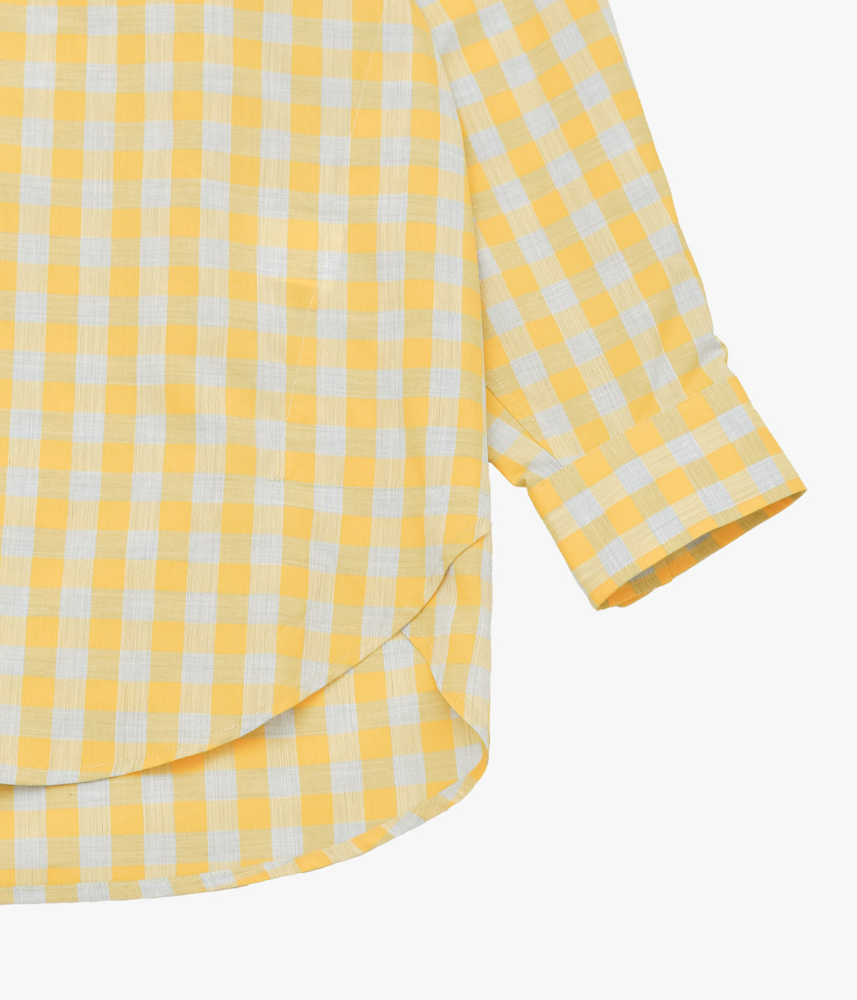 ANSNAM "EX SHIRT｜DEADSTOCK" (YELLOW CHECK)