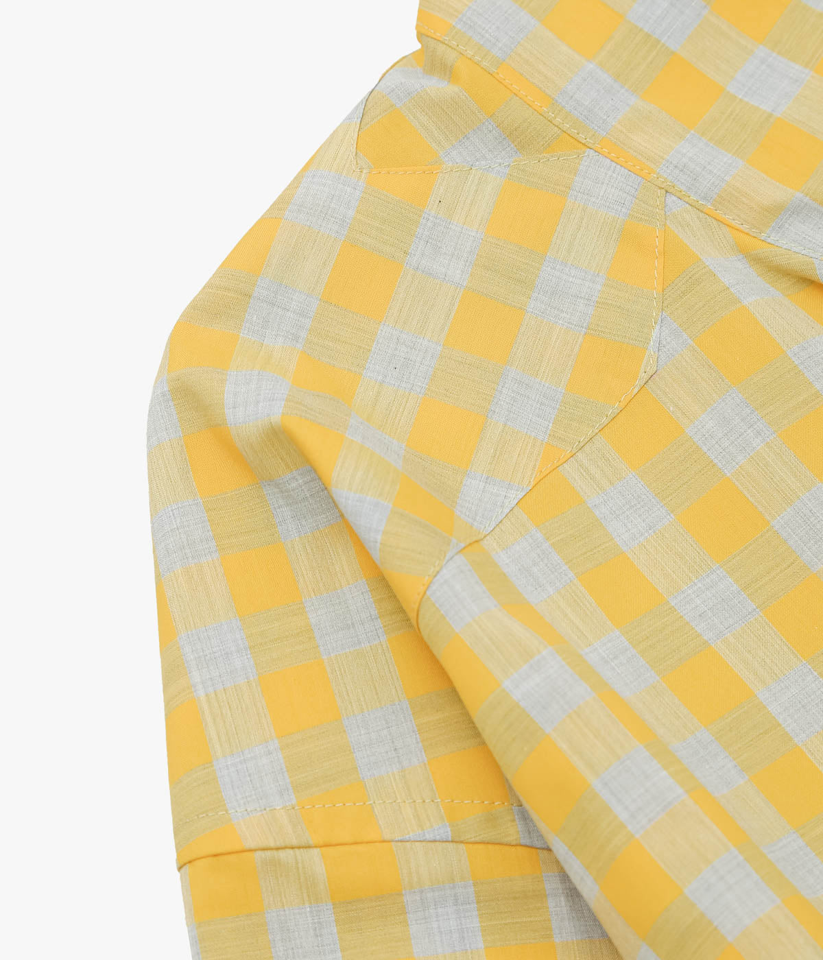 ANSNAM "EX SHIRT｜DEADSTOCK" (YELLOW CHECK)