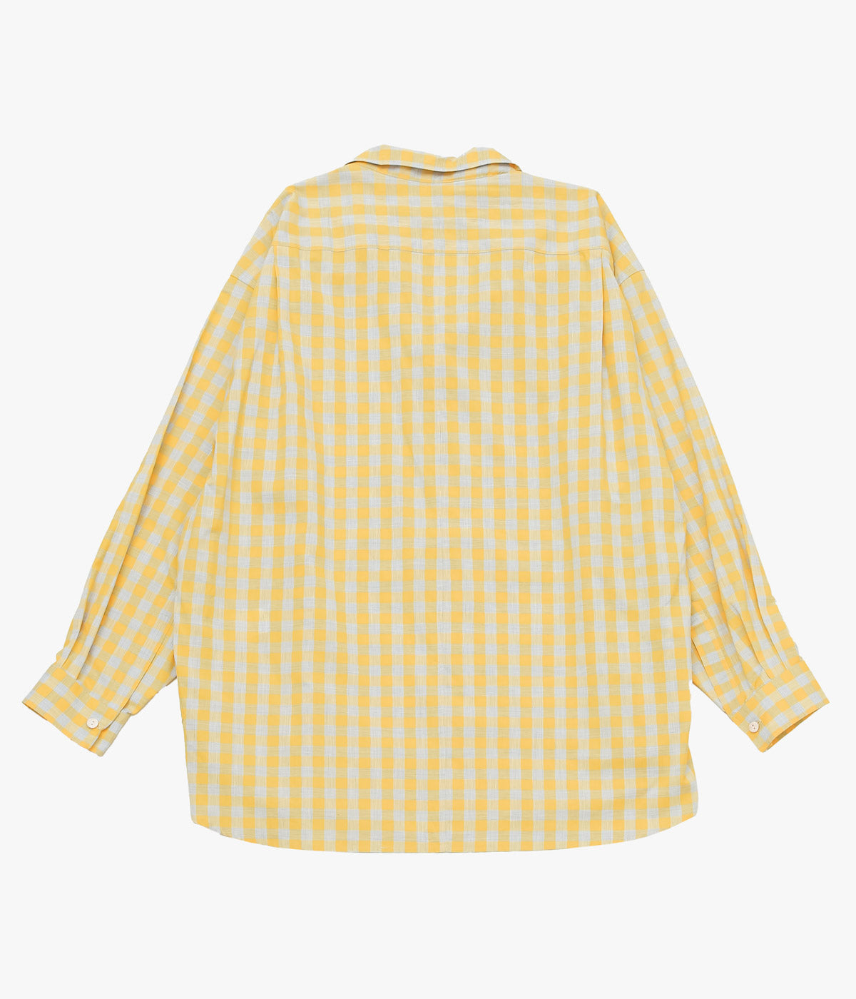ANSNAM "EX SHIRT｜DEADSTOCK" (YELLOW CHECK)