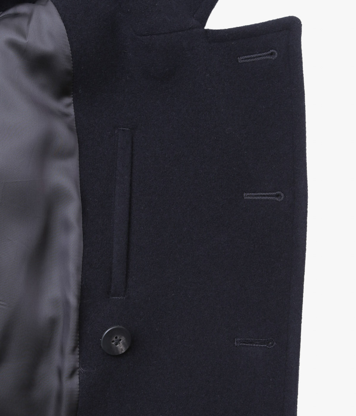 ANSNAM ''PEA COAT'' (DARK NAVY)