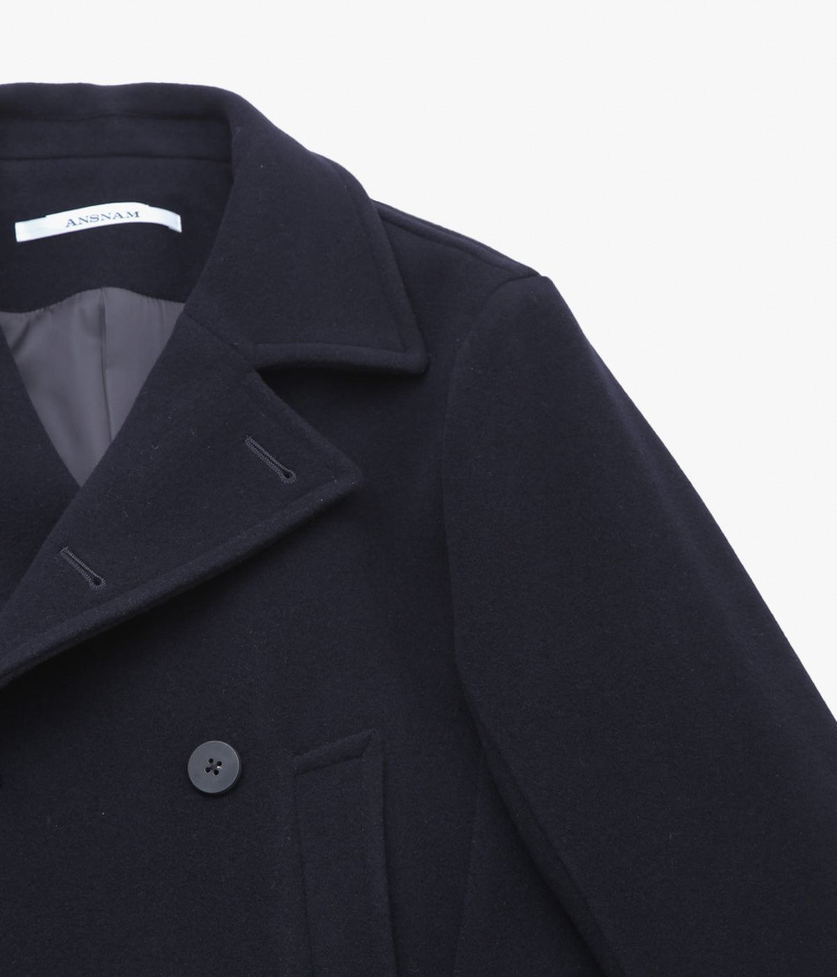 ANSNAM ''PEA COAT'' (DARK NAVY) – THE STORE BY MAIDENS
